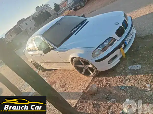 فرصة ذهبية! BMW E46 1999 مميزة (محدّثة لشكل 2003) للبيع...