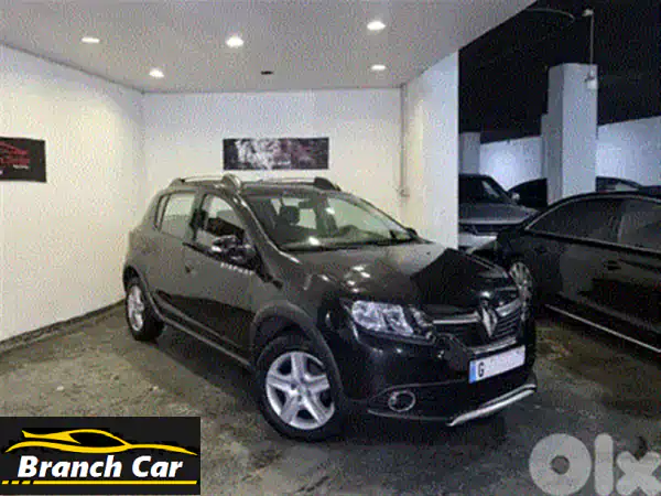 امتلك مغامرتك: رينو سانديرو ستيب واي 2017 فل أوبشن (مالك واحد – صيانة وكالة) لبنان