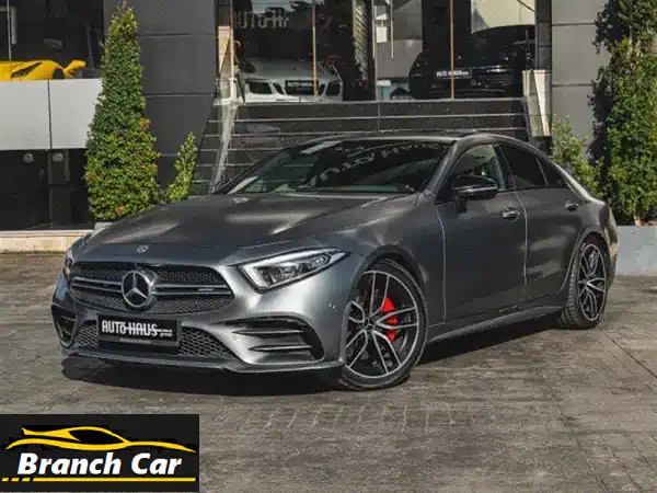 مرسيدس AMG CLS 53 2019: رمادي مطفي فاخر | 52 ألف كم فقط!...
