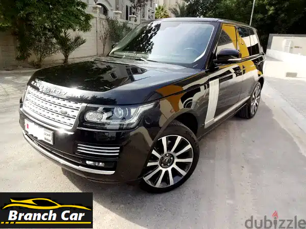 فرصة ذهبية! رينج روفر HSE V8 5.0L موديل 2014 أسود –...