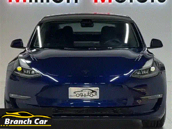 فرصة ذهبية: Tesla Model 3 2024 شبه زيرو | مسافة 160 كم فقط! الرزيقي للسيارات