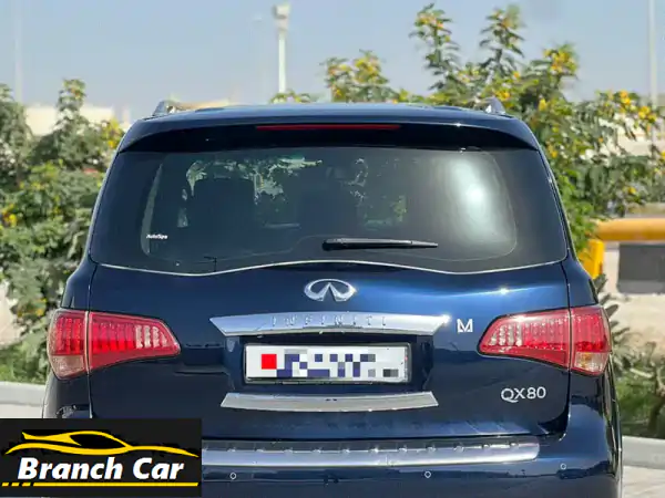 انفينيتي QX80 2016 أزرق (فل أوبشن) | وكالة البحرين | خالية من الحوادث | فخامة وقوة تنتظرك!