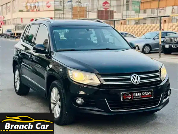 فولكس فاجن تيجوان 2012 فل أوبشن سوداء | بانوراما وجلد...