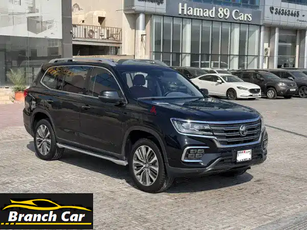 MG RX8 2022 سوداء فل كامل | 7 ركاب | دفع رباعي | تحت الضمان 2027...