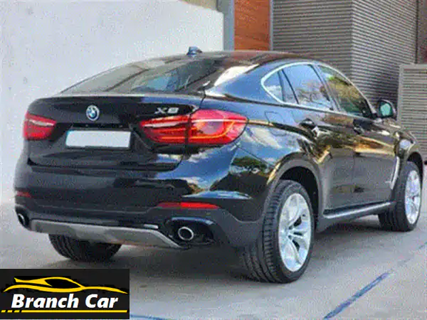 BMW X6 2015 بيضاء كاللؤلؤة: فخامة وأداء من مصدر شركة (خالية من الحوادث!)