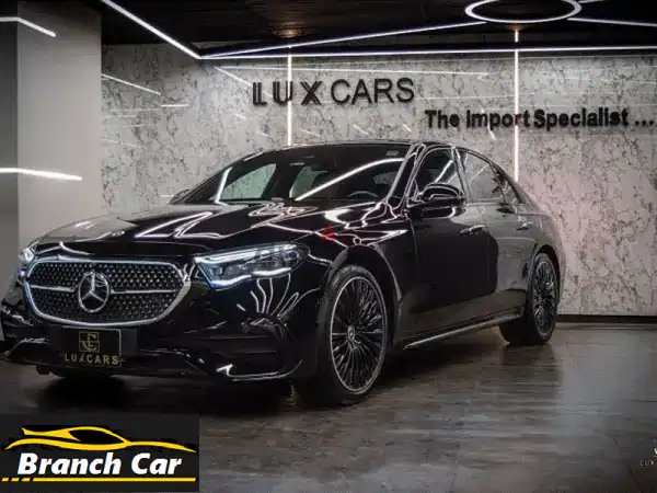 مرسيدس E200 AMG 2024 ديزاينو: فخامة استثنائية وتقنيات...