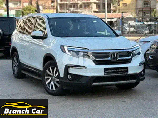 هوندا بايلوت 2018 LX AWD فضي | 8 مقاعد | عائلية، دفع رباعي وموثوقة!