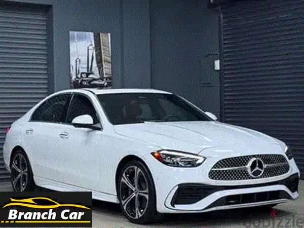 مرسيدس C300 2023 للبيع: فخامة كالجديدة بـ 1400 كم فقط | مواصفات كاملة | معرض العاصفة للسيارات