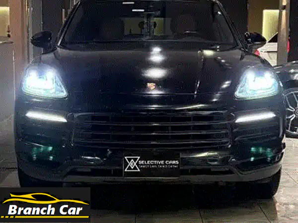 بورش كايين 2019 (Porsche Cayenne SUV) | صيانة وكالة | أسود بفرش...