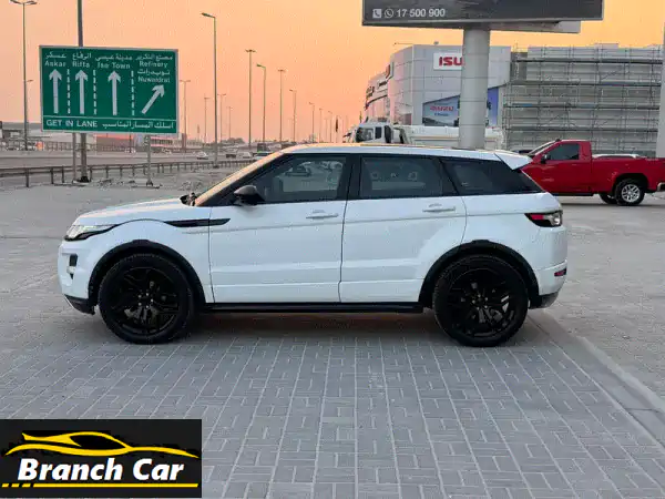 رانج روفر إيفوك 2015 أبيض للبيع | فل أوبشن كاملة | تأمين حتى 2026 | سعر مغرٍ في البحرين