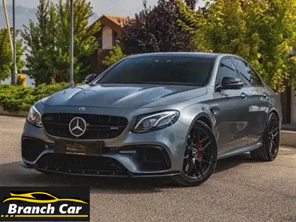 مرسيدس E63 S AMG 2018: قوة وفخامة بلا حدود | تاريخ صيانة كامل