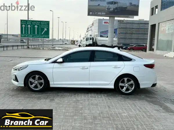امتلك الآن: هيونداي سوناتا 2018 بيضاء (Mid Option) - 127 ألف كم | سعر مغرٍ وقابل للتفاوض في البحرين