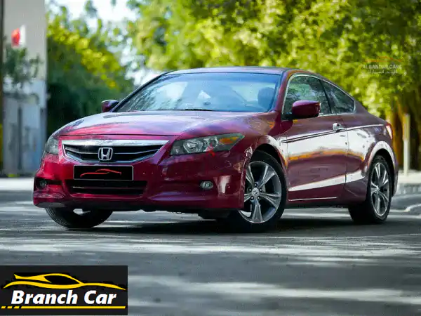 هوندا أكورد 2013 حمراء V6 بحرينية: قوة، فخامة،...