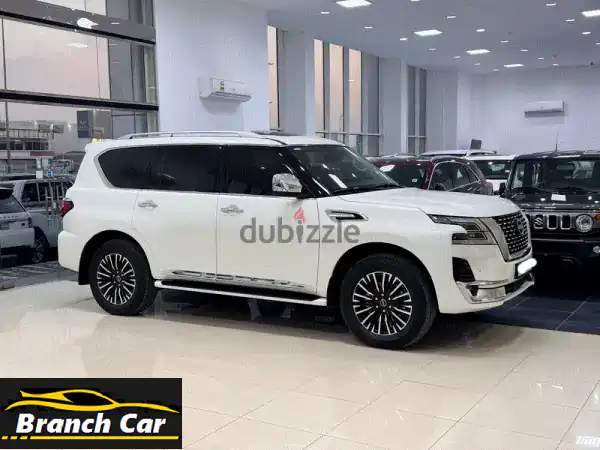 Nissan Patrol Platinum 2023 White