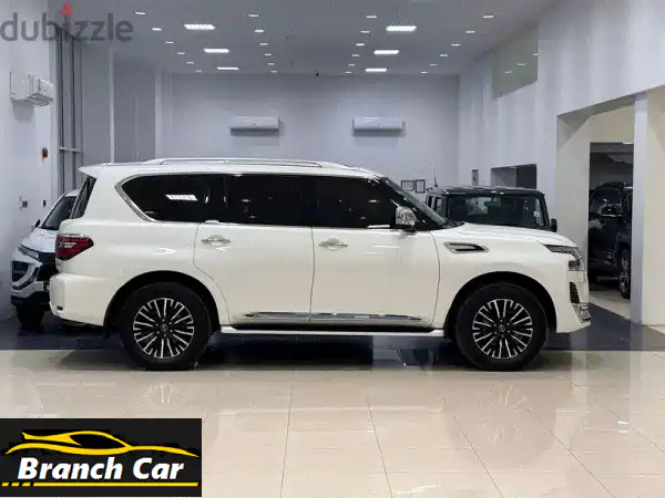 Nissan Patrol Platinum 2023 White