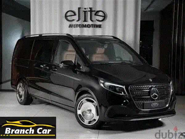 مرسيدس V300 VIP Edition 2025 الجديدة كليًا: رفاهية بلا حدود!