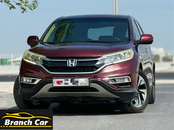 هوندا CRV 2015 حمراء (فل كامل) للبيع | شاشة وكاميرا | البحرين