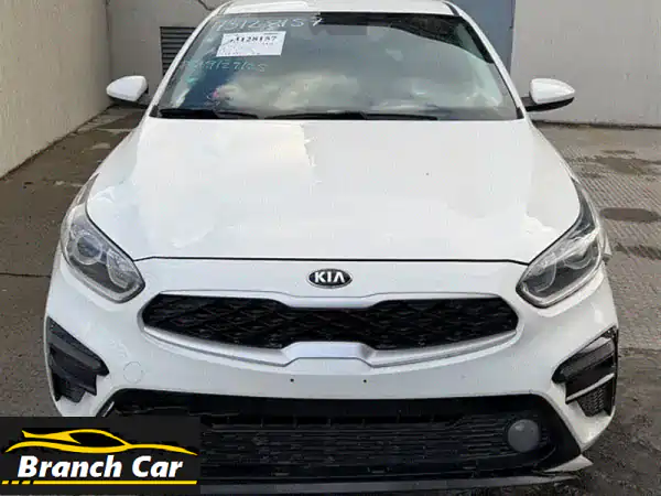 كيا فورتي 2019 (سيراتو) أبيض ناصع - وصل حديثاً! فرصة...