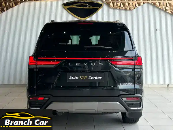 Lexus LX 600 URBAN 7 SEATER 2022 BLACK