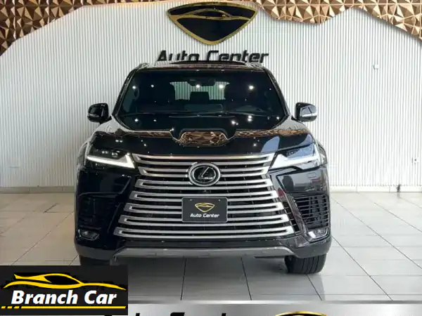 Lexus LX 600 URBAN 7 SEATER 2022 BLACK