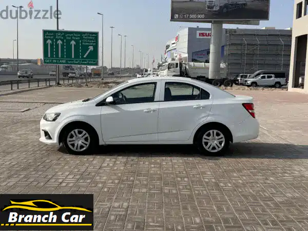 للبيع: شيفروليه أفيو 2018 أبيض - بحالة ممتازة | تأمين ساري حتى 2026 | البحرين