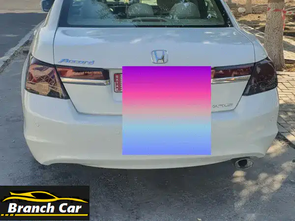 فرصة استثنائية: هوندا أكورد 2012 بيضاء بحالة ممتازة | 93 ألف كم فقط | جاهزة للقيادة الفورية