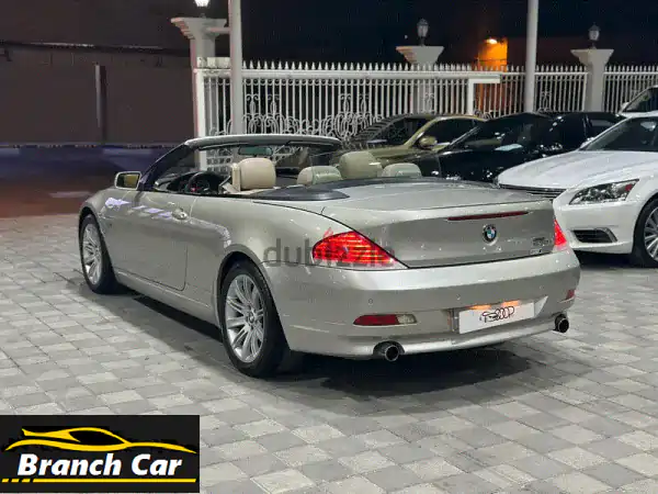 امتلك الأناقة والفخامة: بي ام دبليو 630 كشف 2005 بحالة ممتازة للبيع في البحرين!