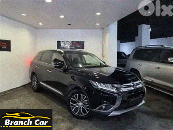 ميتسوبيشي أوتلاندر 2017 SEL | شبه جديدة، عداد 47 ألف ميل فقط! | SUV عائلي 7 مقاعد