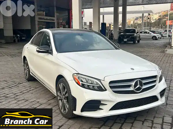 مرسيدس C300 موديل 2019 | فل اوبشن بانوراما | بحالة الوكالة...