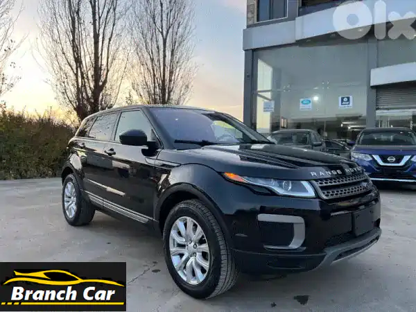 لا تفوتها! رنج روفر إيفوك 2017 سوداء | إصدار SE Premium...