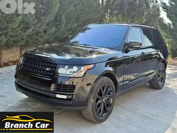 رانج روفر فوج 2017 V6 أسود - فل كامل - كارفاكس نظيف:...