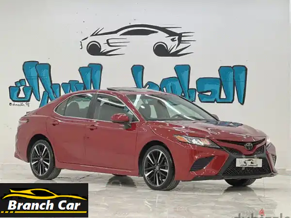 امتلك تويوتا كامري SE 2019 حمراء: أناقة، أداء،...