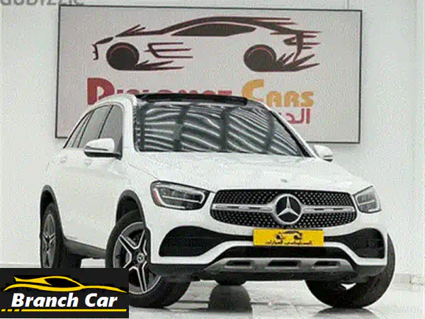 تألق بمرسيدس بنز GLC300 موديل 2022 بيضاء فاخرة | مواصفات خليجية كاملة | الدبلوماسي للسيارات - المعبيلة