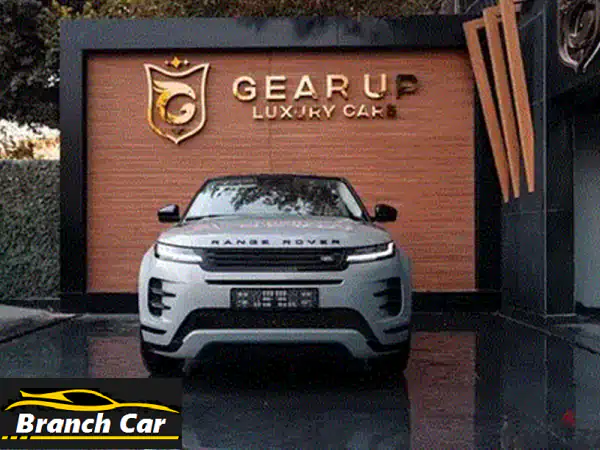 رينج روفر إيفوك P200 2023 ذهبي-أبيض: 800 كم فقط! فخامة وأداء يخطفان الأنفاس