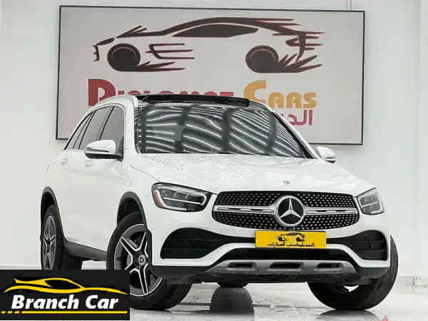 تألق بمرسيدس بنز GLC300 موديل 2022 بيضاء فاخرة |...