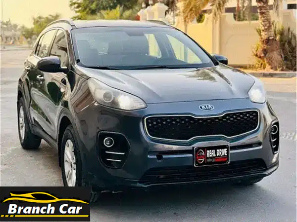 كيا سبورتاج 2018 رمادية - حالة ممتازة، عداد قليل،...