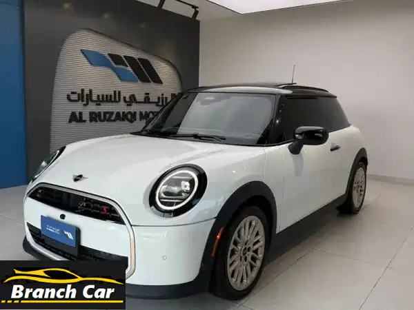 فرصة لا تعوض! MINI Cooper 2025 (خليجي) | أبيض مميز بـ10 آلاف...