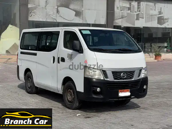 نيسان أورفان 2017 بيضاء: باص 15 راكب | مثالي...