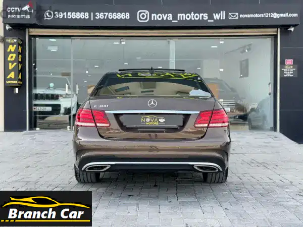 مرسيدس E300 موديل 2016 فل أوبشن - وكالة البحرين | بانوراما وتأمين شامل
