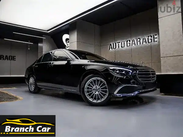 فرصة نادرة: مرسيدس E300 Exclusive 2021 