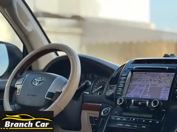 لاندكروزر GXR V8 2014 أبيض | مالك أول، صبغة وكالة، لوحة مميزة!