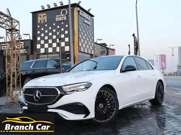 مرسيدس E200 Premium Plus 2025: عرض حصري وتسهيلات تقسيط لا تُصدق!...