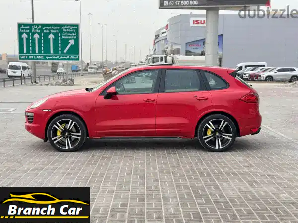 امتلك الفخامة والقوة: بورش كايين S 2014 حمراء فل كامل للبيع | جاهزة للانطلاق!