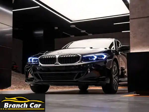 BMW 320i Luxury 2024 كأنها جديدة: ضمان الوكيل، صيانات...