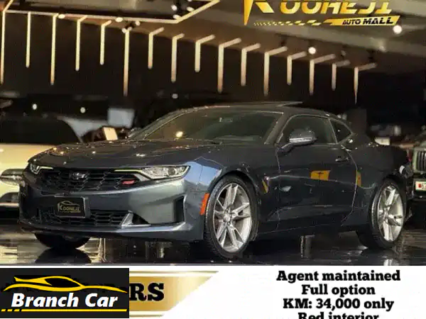 شيفروليه كامارو RS V6 موديل 2019: وكالة البحرين، 34 ألف...