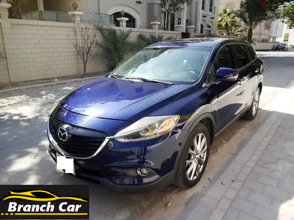 Mazda CX 92014  Blue 3.7 L V67 Seat AWD Full Option Well Mainatained
