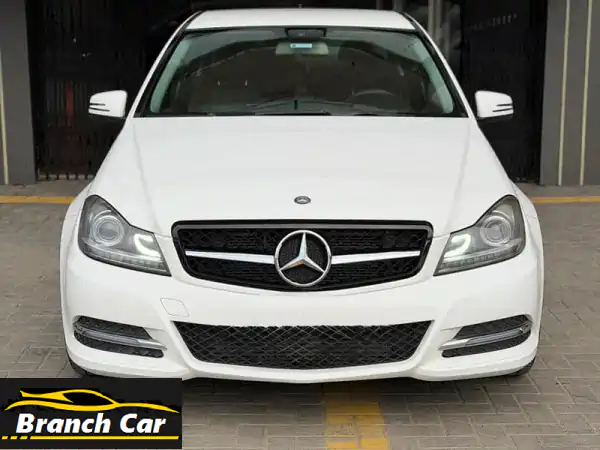 فرصة! مرسيدس C180 AMG 2013 | فابريكة بالكامل | رخصة سنة | جاهزة
