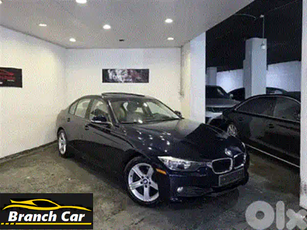 BMW 328i 2013 وارد أمريكي | فحص 0 حوادث | فل كامل جلد أسود | نظافة استثنائية!