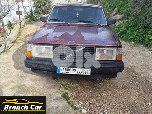 فولفو 244 موديل 1979: انقاذ بمحرك وجير خارقين! (برج رحال)