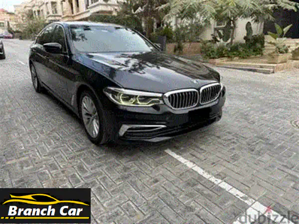 BMW 520 Luxury 2019: رفاهية الأداء وصيانة التوكيل الكاملة! للبيع بحالة استثنائية